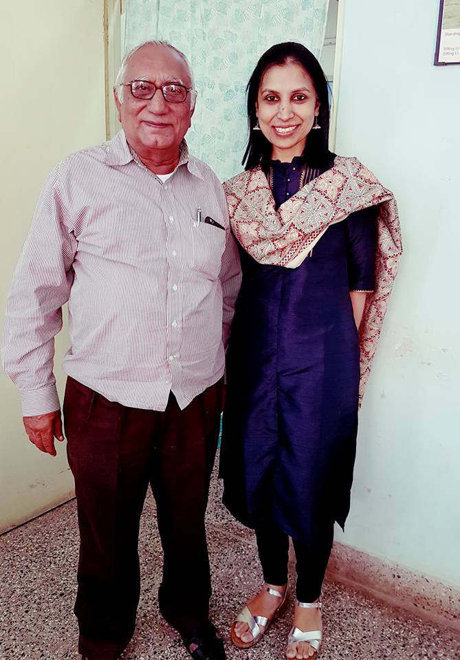 Passage of time becomes immaterial for some relationships. So happy to visit my alma mater and to be able to meet my teacher and biggest inspiration - Prof. Narang