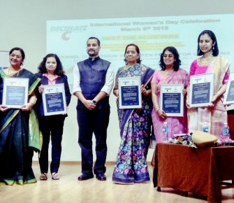 Speaking about the journey as a woman surgeon in bariatric surgery at a Women's day event organized by Decimate Cancer at Maharshi Karve Educational Institute, Pune. "Women must see their gender as an advantage and not a disadvantage. A lot can be accomplished just by changimg the mindset and providing opportunities".