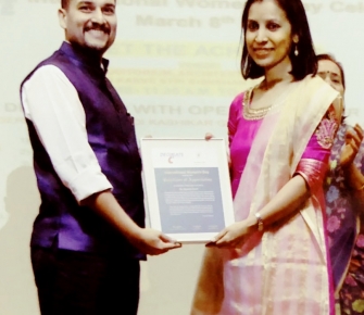 Speaking about the journey as a woman surgeon in bariatric surgery at a Women's day event organized by Decimate Cancer at Maharshi Karve Educational Institute, Pune. "Women must see their gender as an advantage and not a disadvantage. A lot can be accomplished just by changimg the mindset and providing opportunities".