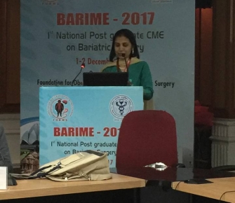 Prestigious key-note address on "Ethics in Surgery" in BARIME conference held at the All India Institute of Medical Sciences (AIIMS)" in New Delhi