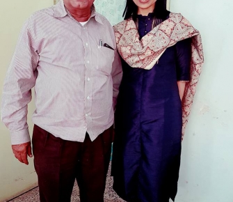 Passage of time becomes immaterial for some relationships. So happy to visit my alma mater and to be able to meet my teacher and biggest inspiration - Prof. Narang